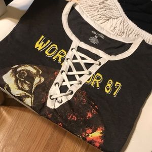 On Fire Warrior 87 Concert t-shirt